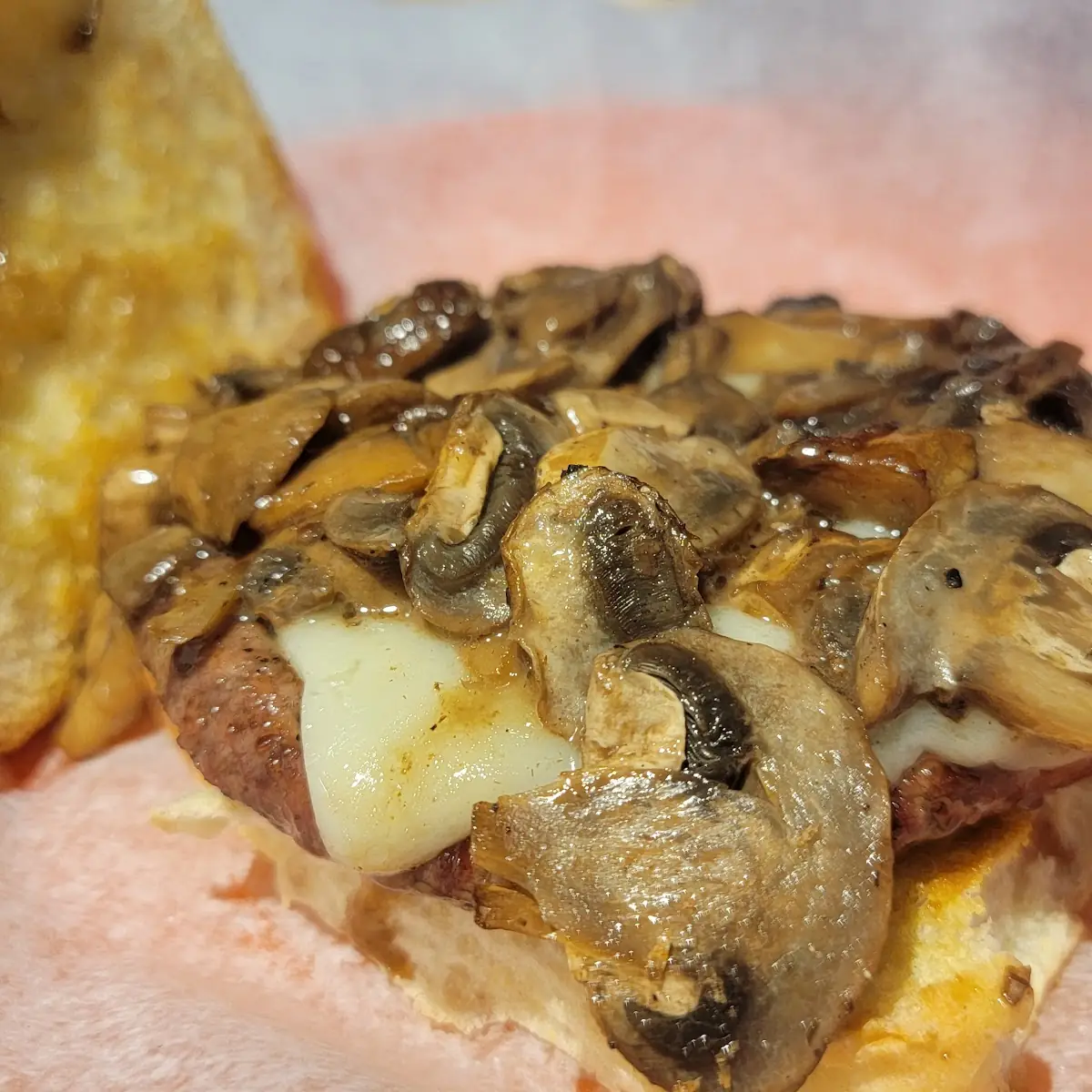 Mushroom & Swiss Burger
