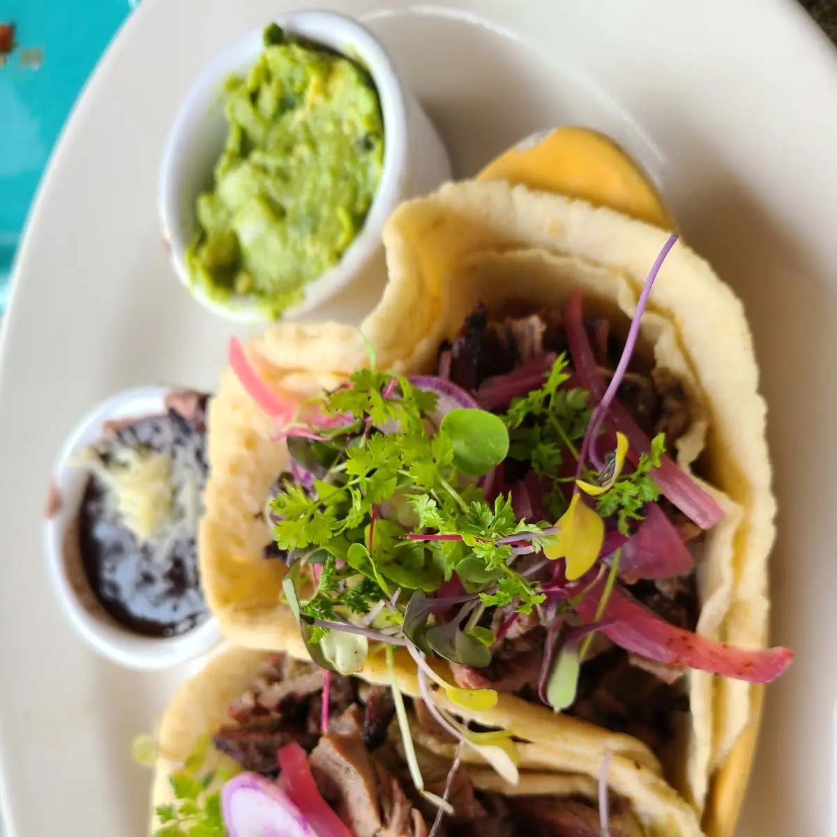 Chicken Tacos with Mole Poblano