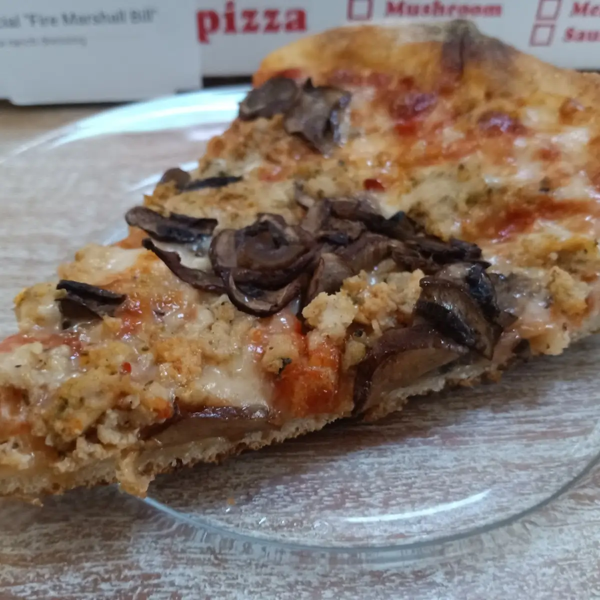 Sausage Mushroom Pizza