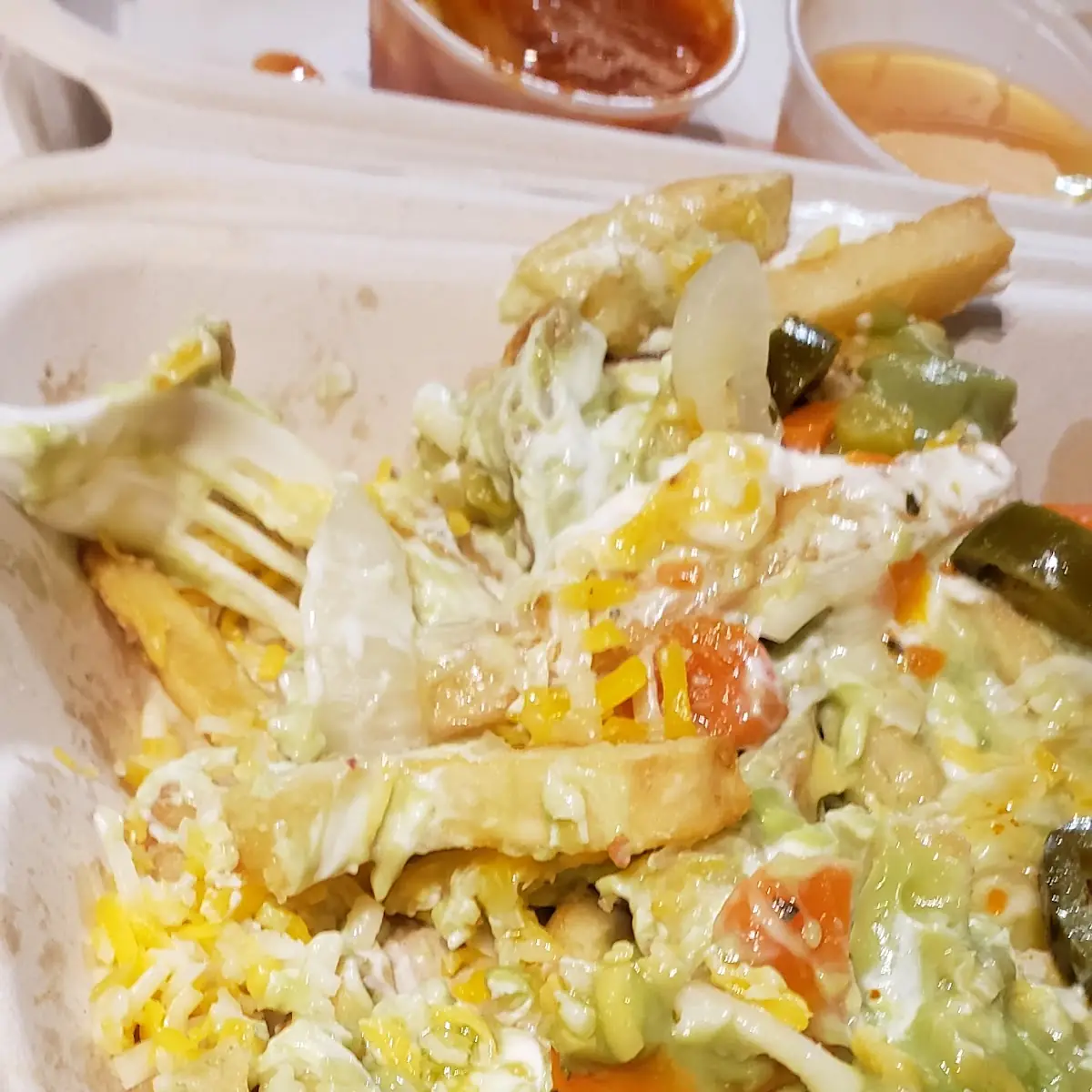 Green Chili Cheese Fries