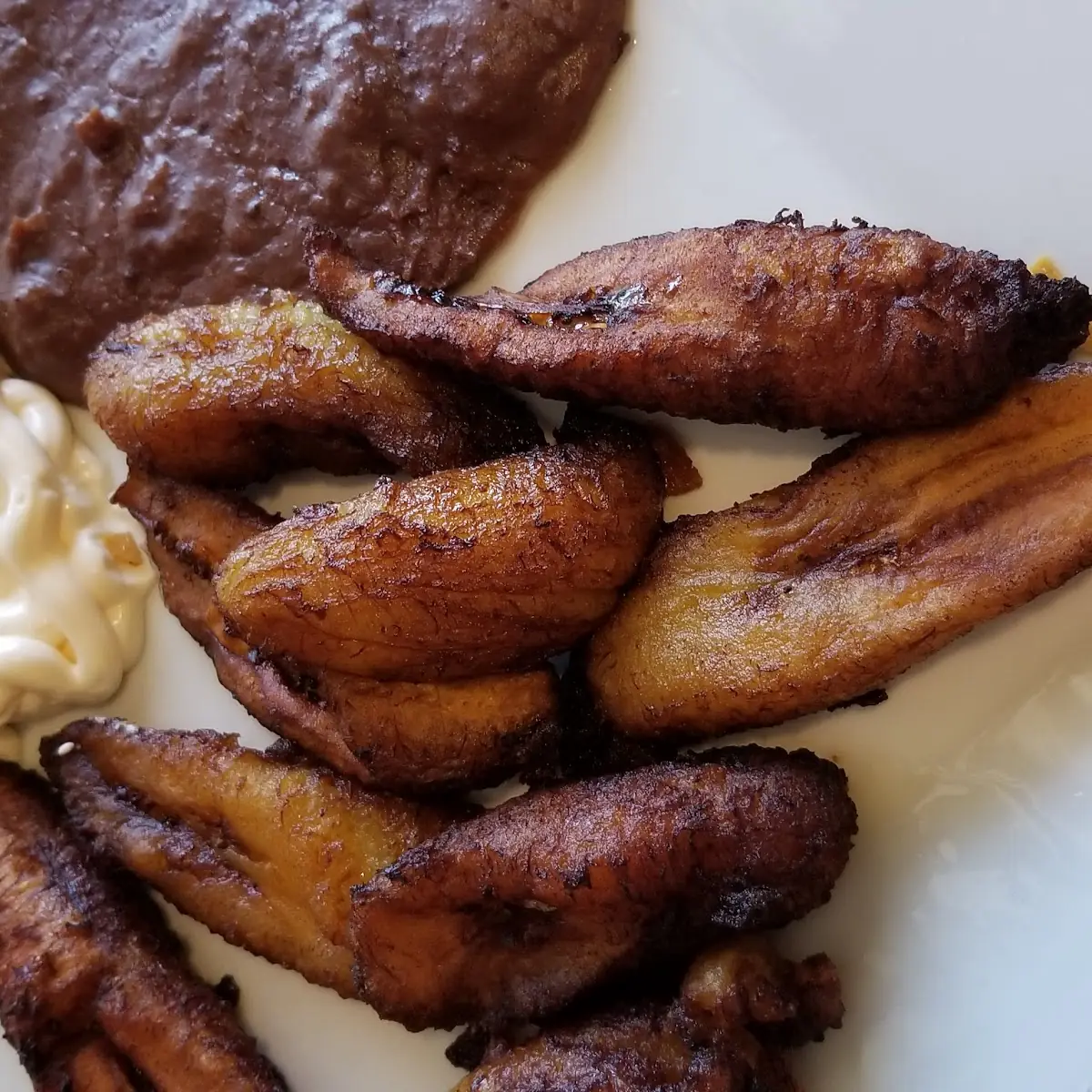Platanos Maduros Con Crema