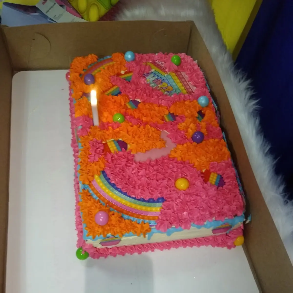 Pop It Birthday Cake