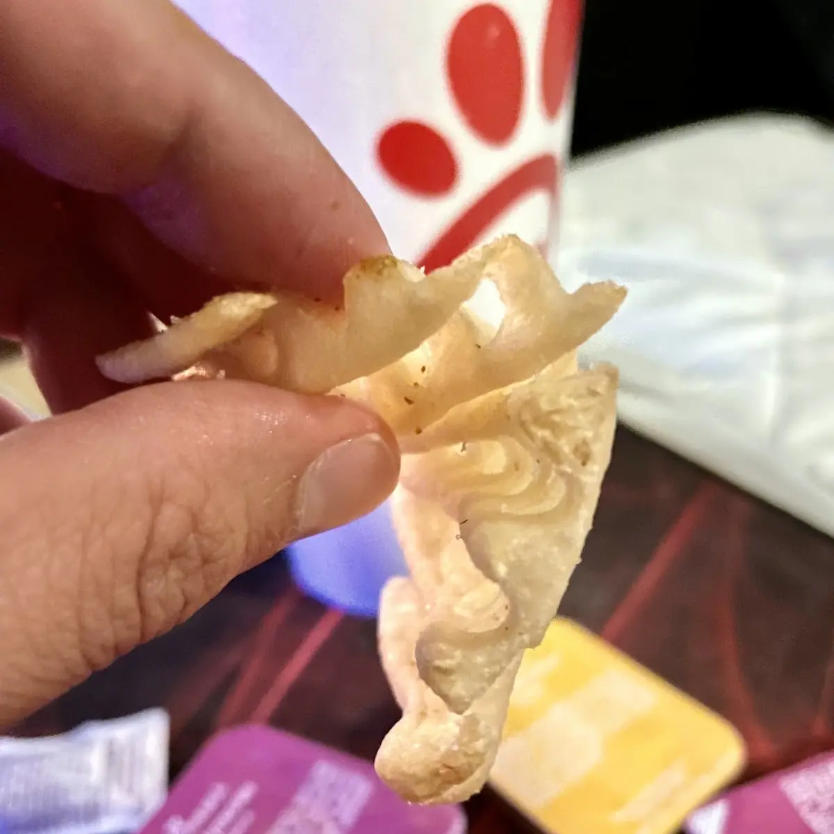 Chick-Fil-A Sauce Flavored Waffle Potato Chips