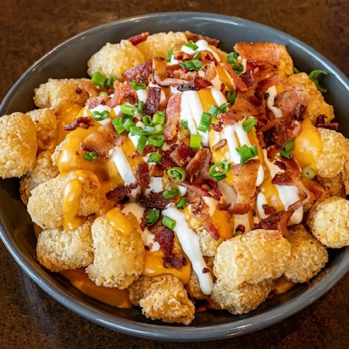 Buffalo Chicken Totchos