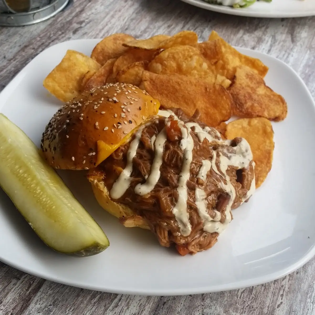 Special Brisket Pot Roast Sandwich