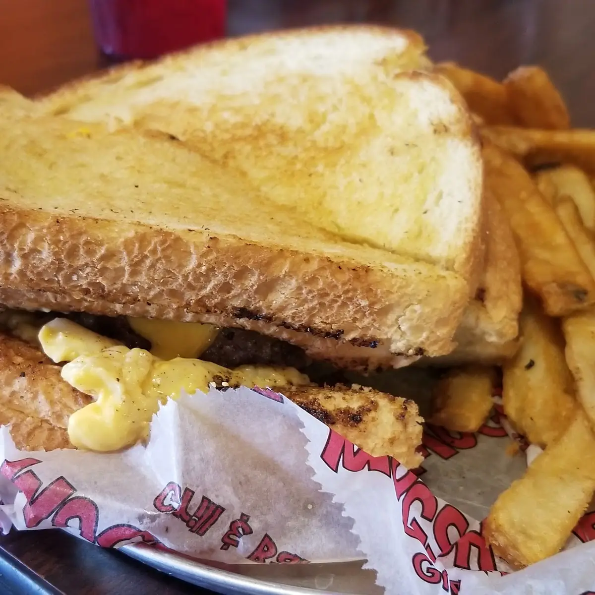 Mac and Cheese Burger