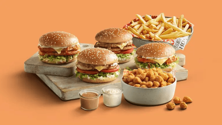 Burger Meal for 4