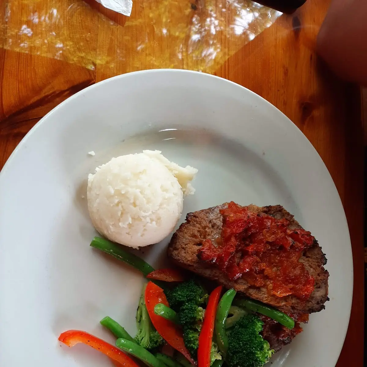 Tomato Bacon Jam Meatloaf
