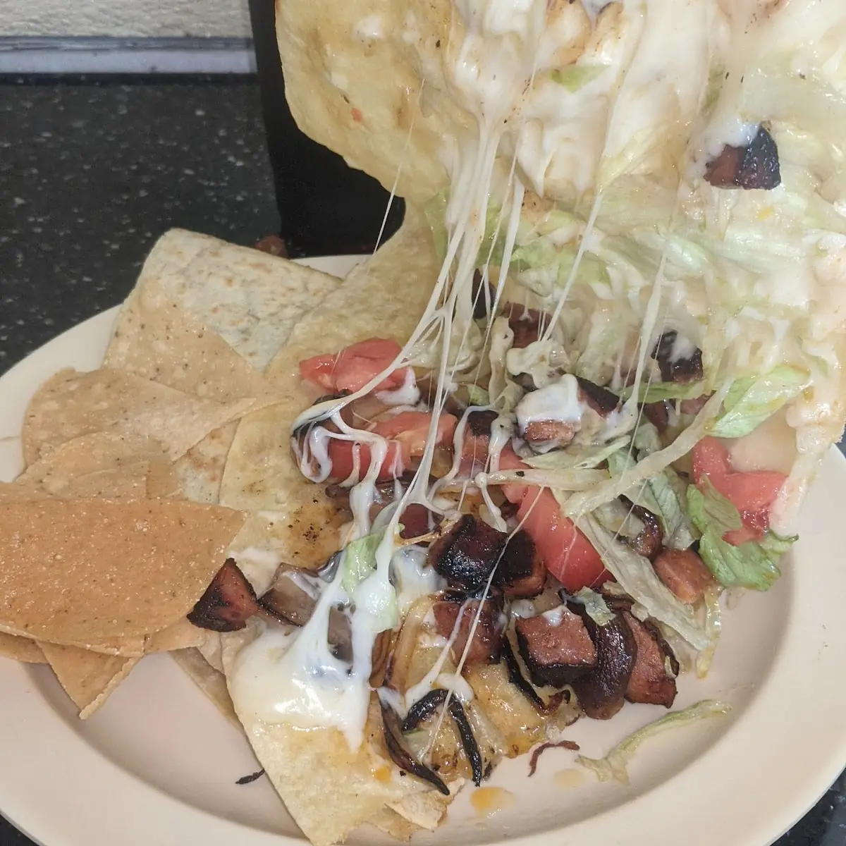 Quesadilla Especial Con Chorizo