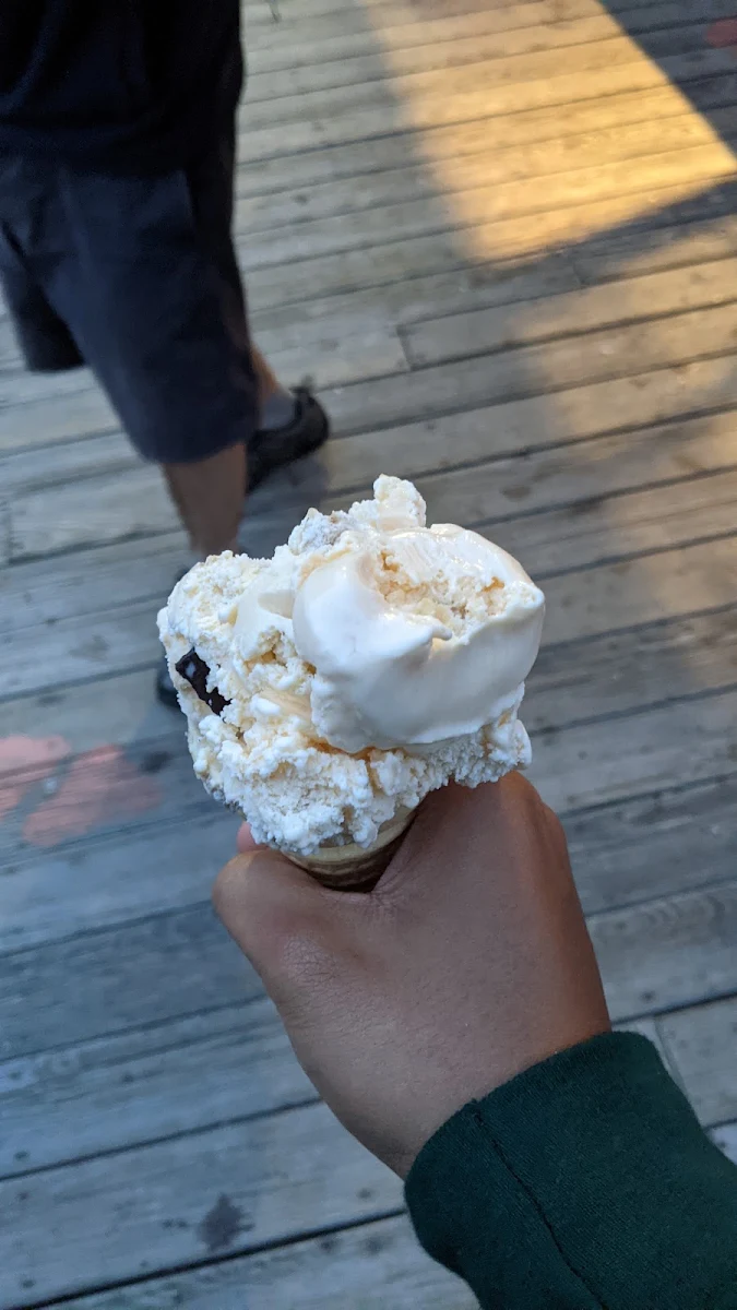Cookies and Cream Ice Cream Cone