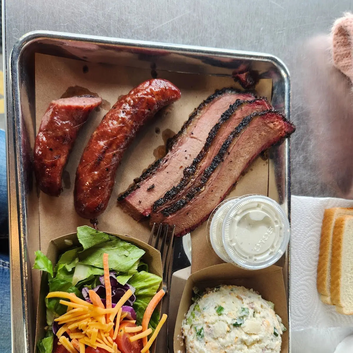 Brisket Plate with Two Sides