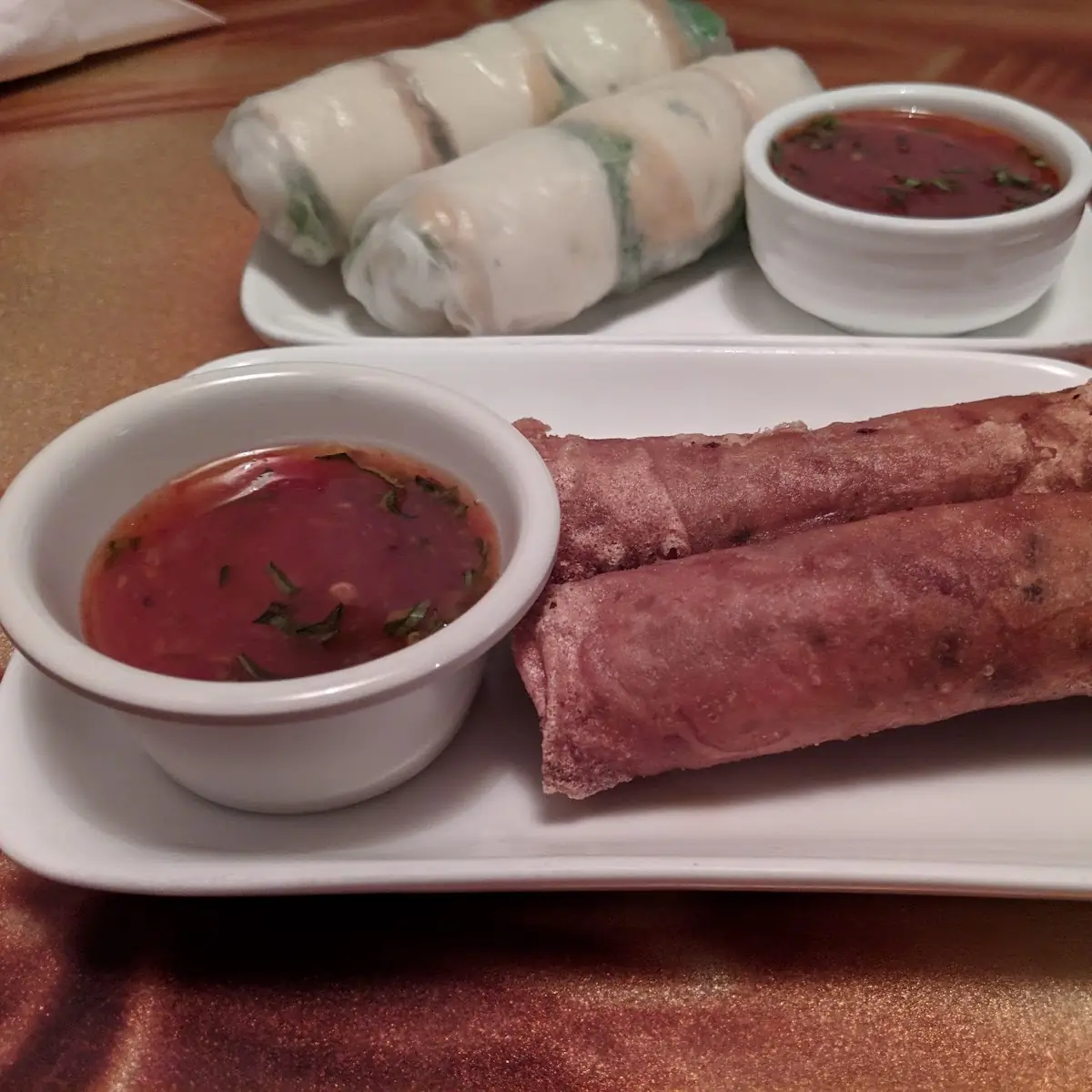 Fried Rocket Shrimp Egg Roll