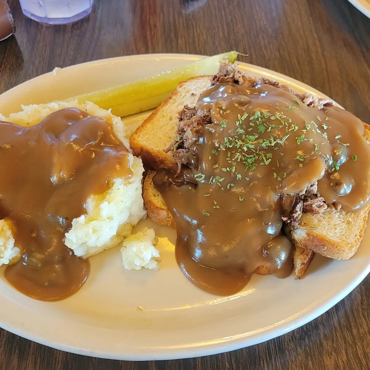 Hot Roast Beef Sandwich