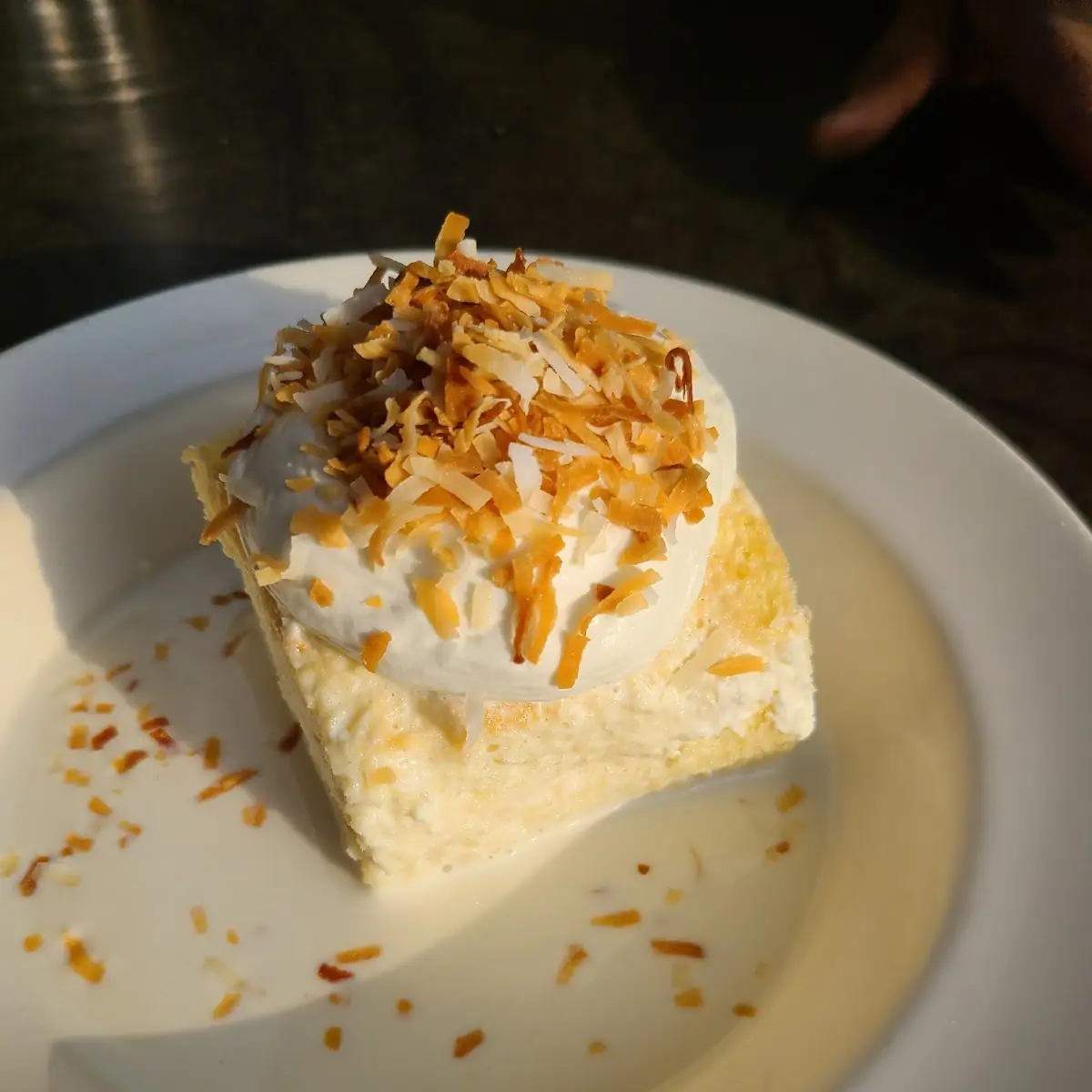 Kalinka's Coconut Tres Leches Cake