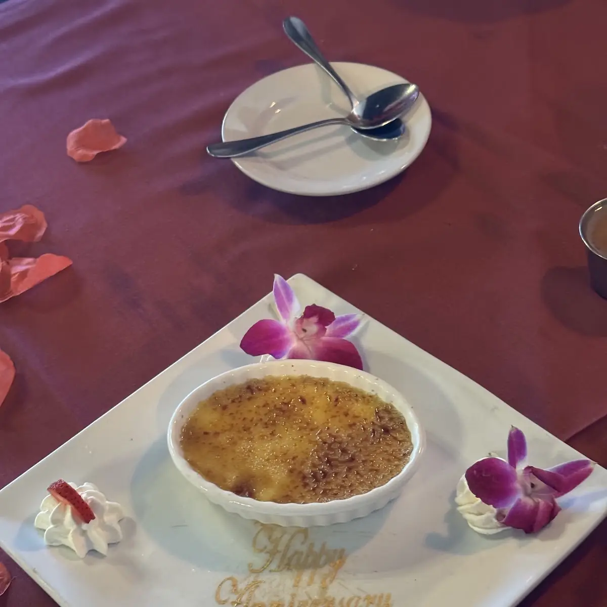 Crème Brûlée Dessert