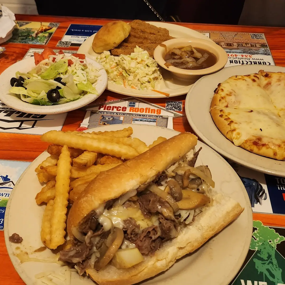 Cheese Steak Sandwiches