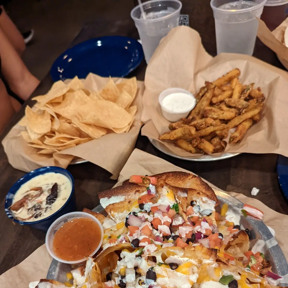 Texas 3 Cheese Nachos