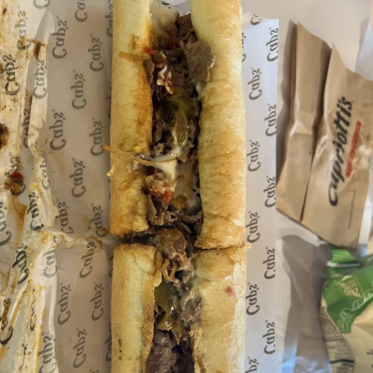 Roast Beef and Cheese Sandwich
