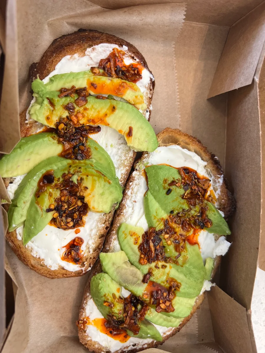 Radish Avocado Toast