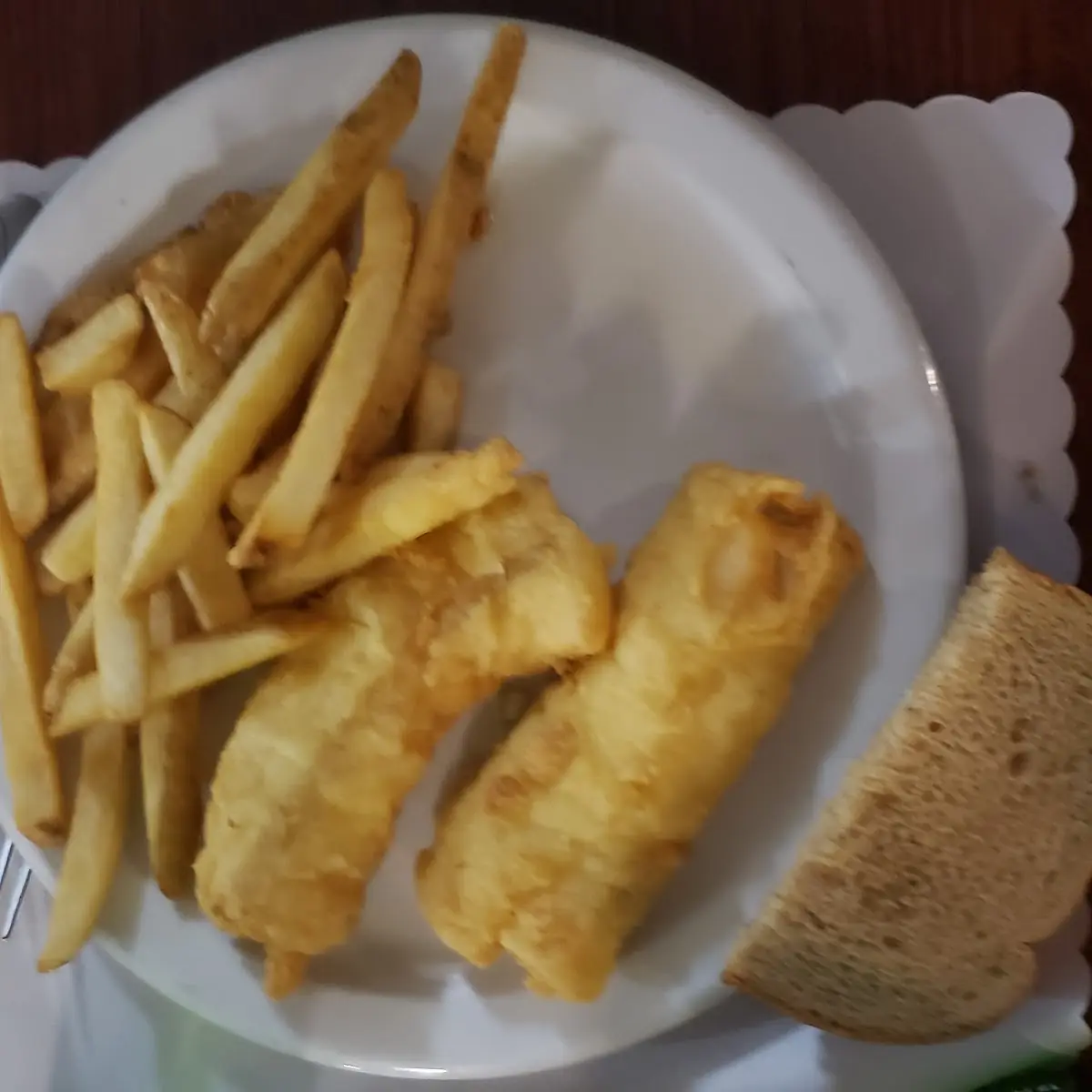 Beer Battered Cod & French Fries