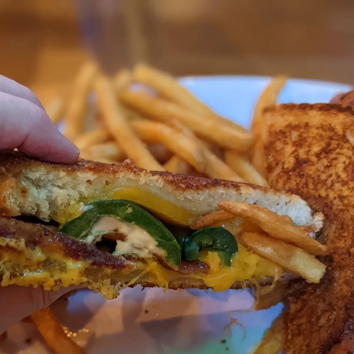 Bacon Jalepeno Popper Grilled Cheese