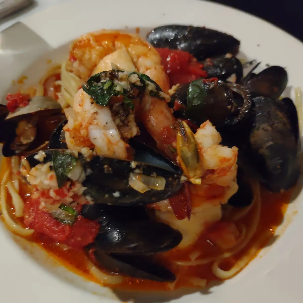 Seafood Linguine