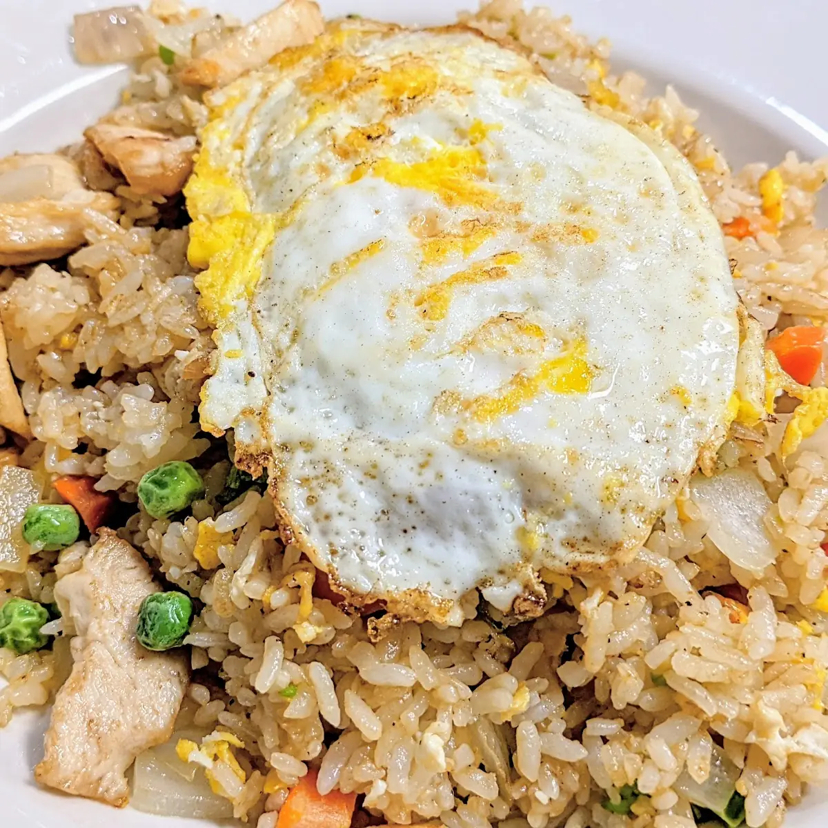 Chicken Fried Rice with Egg