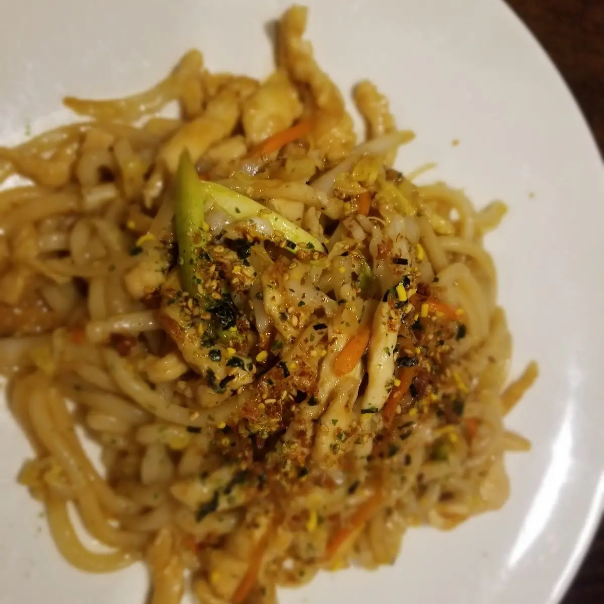 Chicken Yaki Udon or Soba