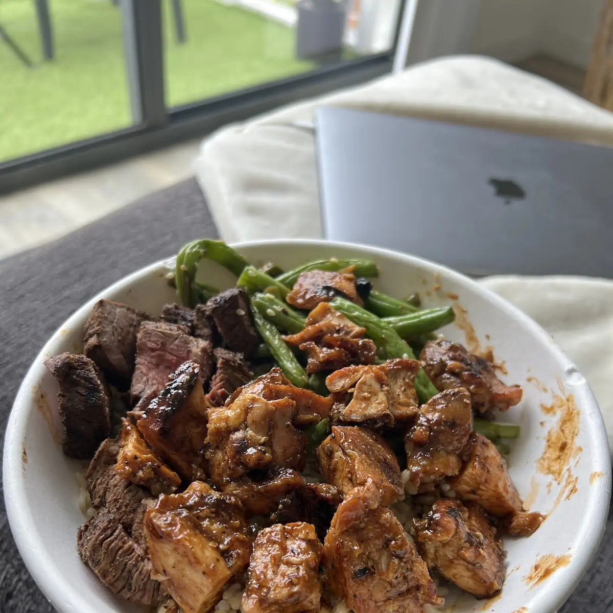 Chia Seed Teriyaki Tofu