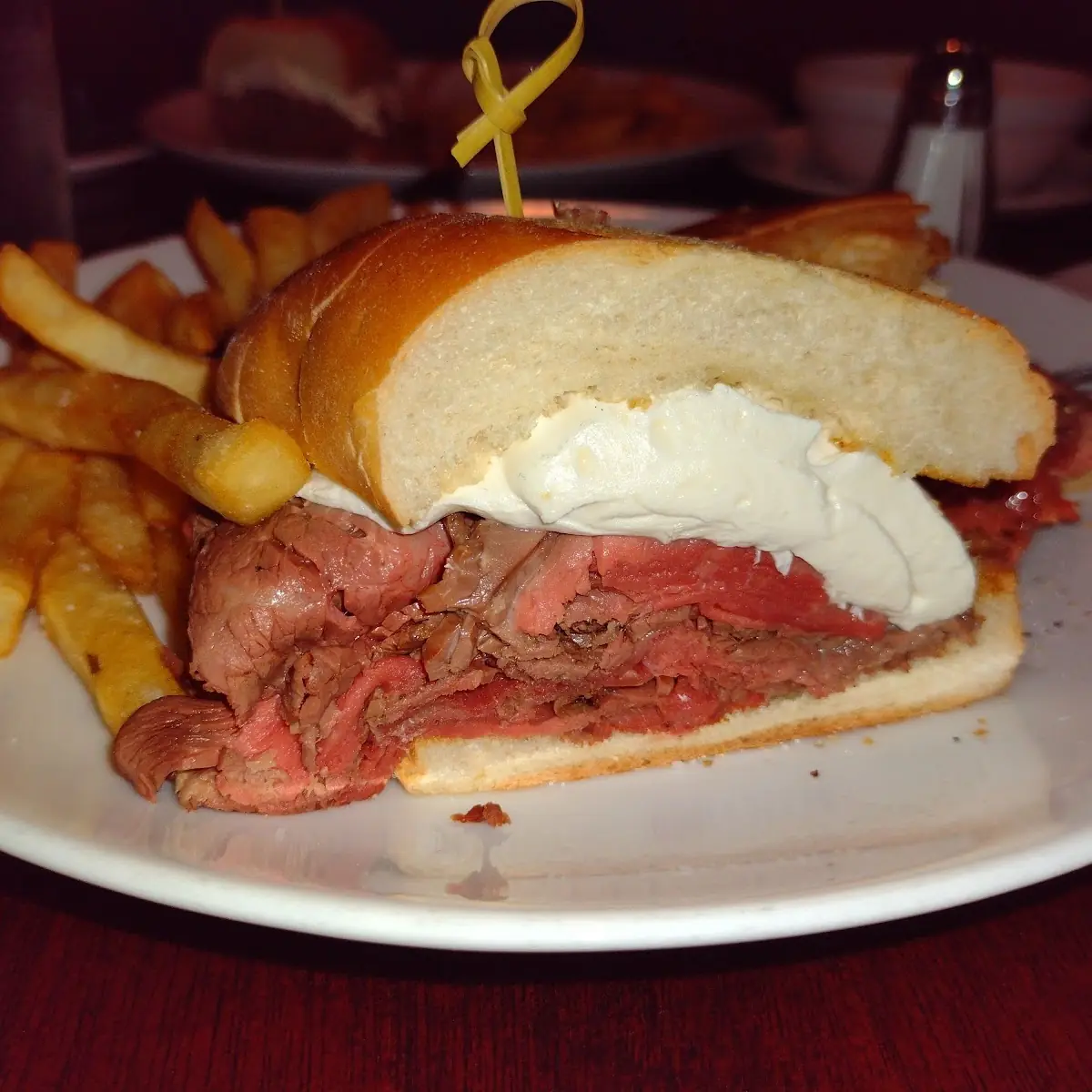 Sliced Steak Sandwich