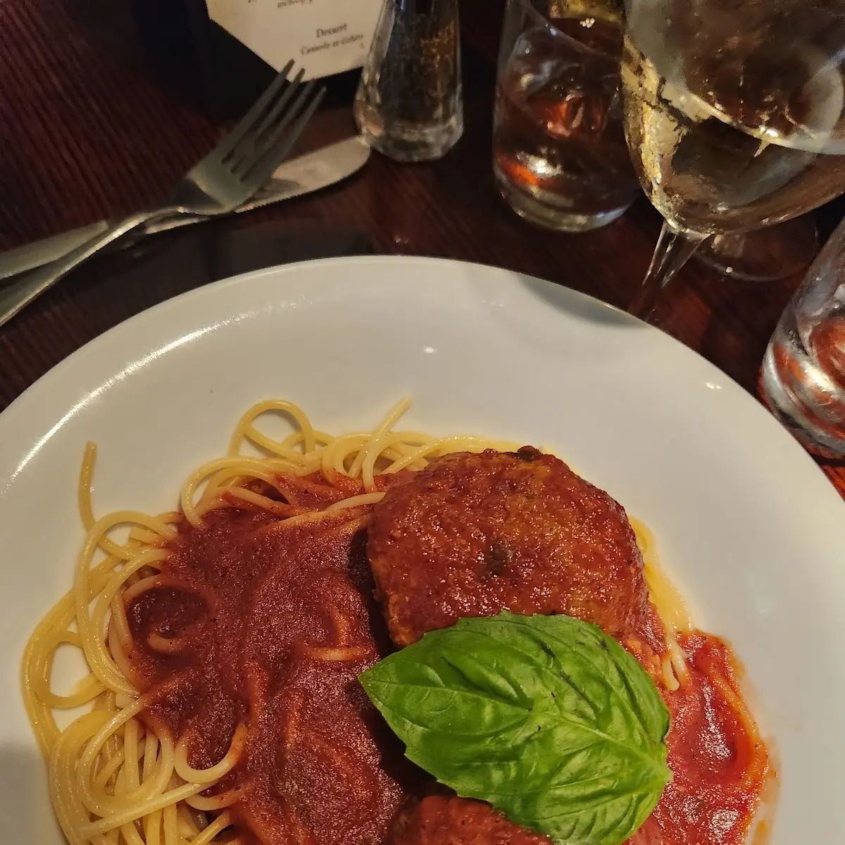 Spaghetti & Meatballs