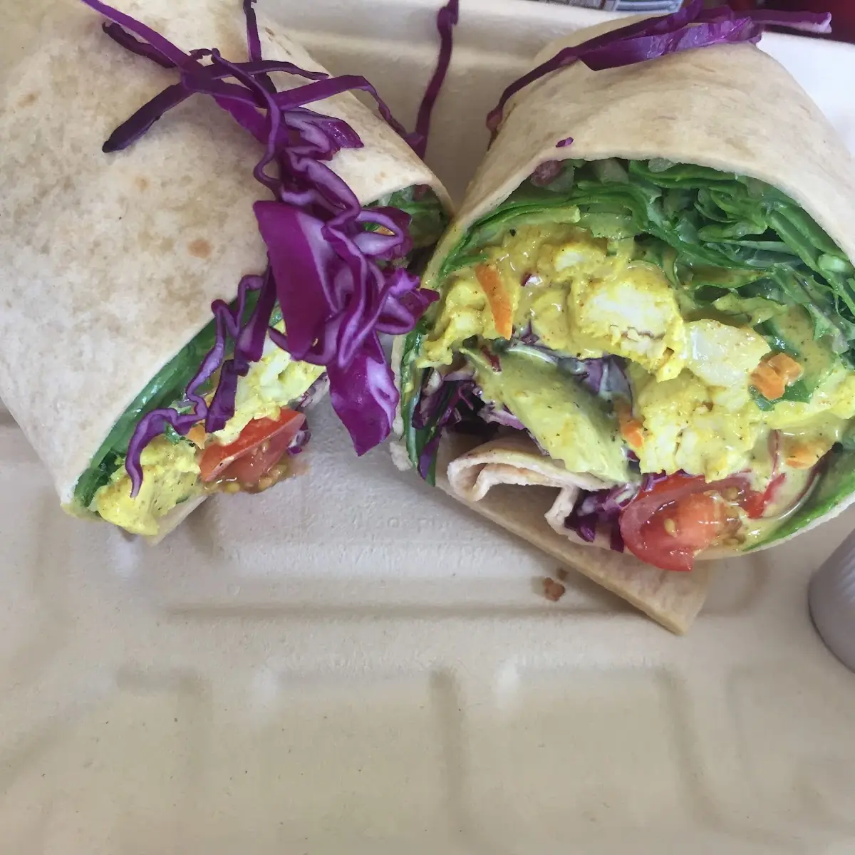 Curry Chicken Wrap