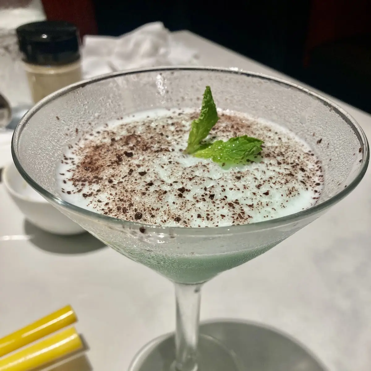 Thin Mint Martini
