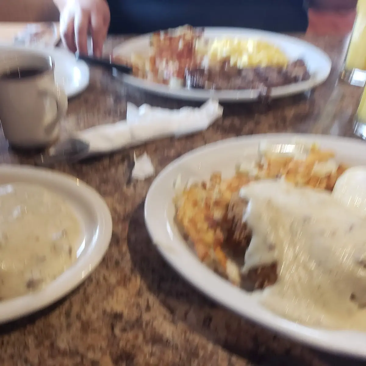 Chicken Fried Steak & Three Eage