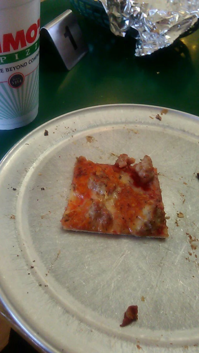 Thin Crust Sausage Pizza