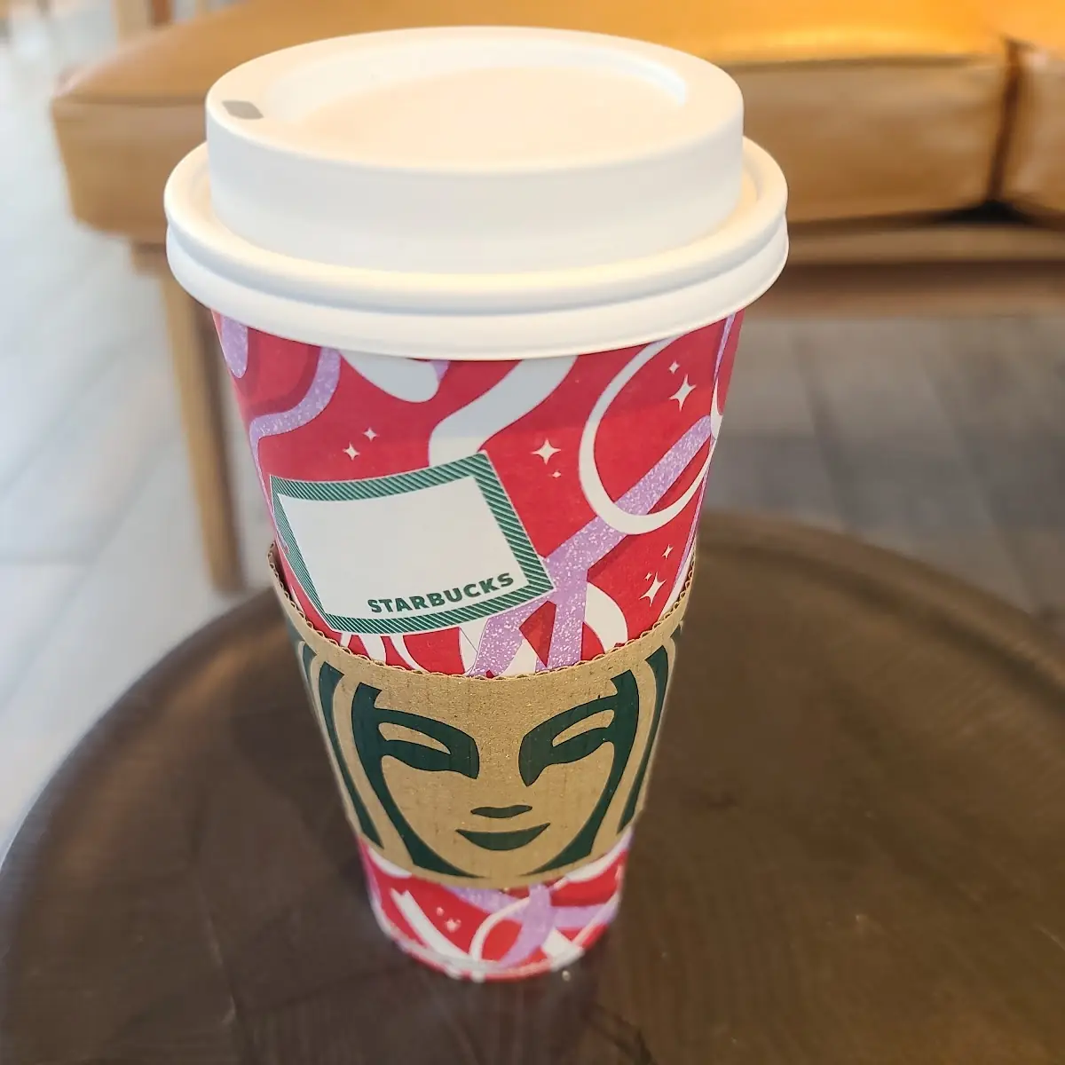 Venti Dark Roast with Half and Half Baby