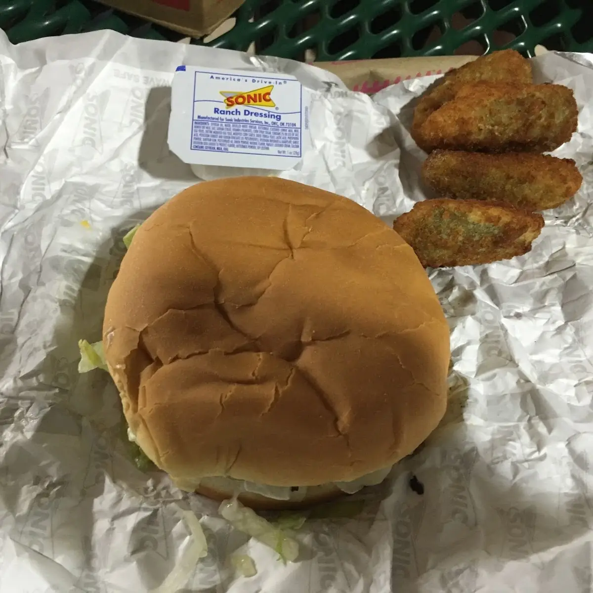Sonic Cheeseburger