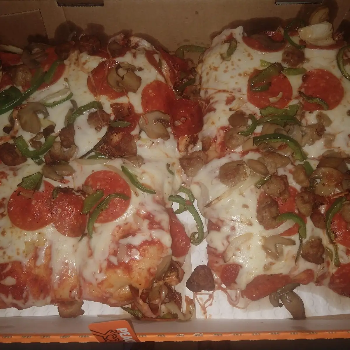 Little Caesar's Deep Dish Supreme Pizza