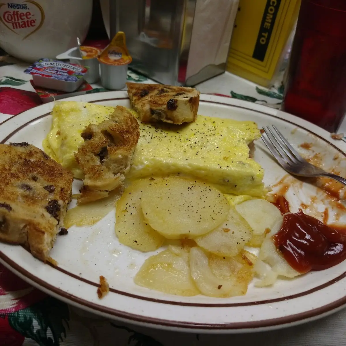 Corned Beef Hash Omelette