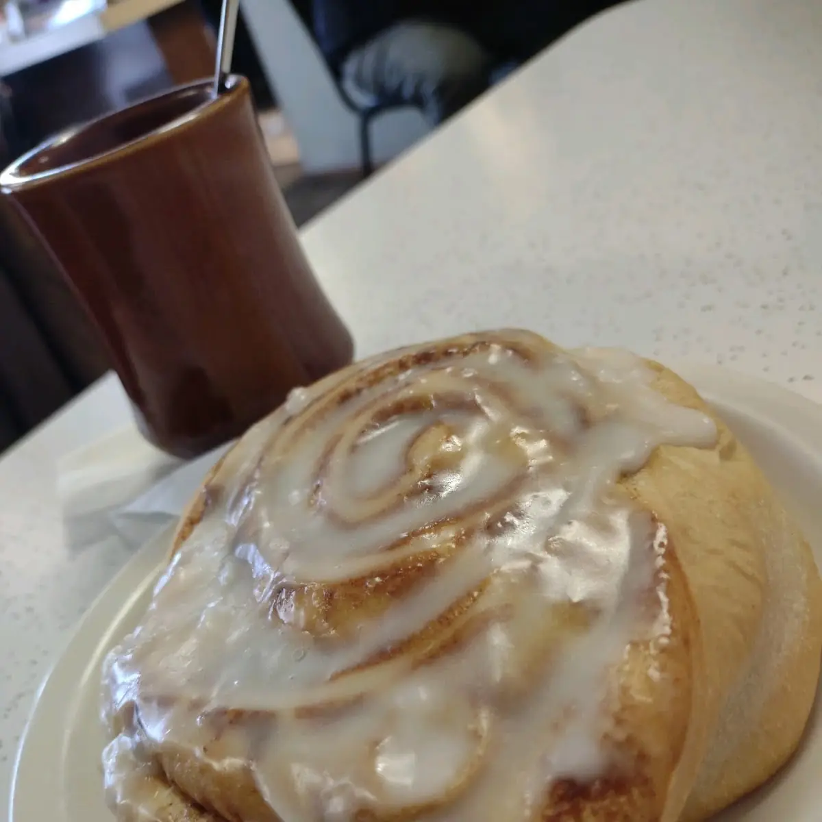 Warm Cinnamon Roll