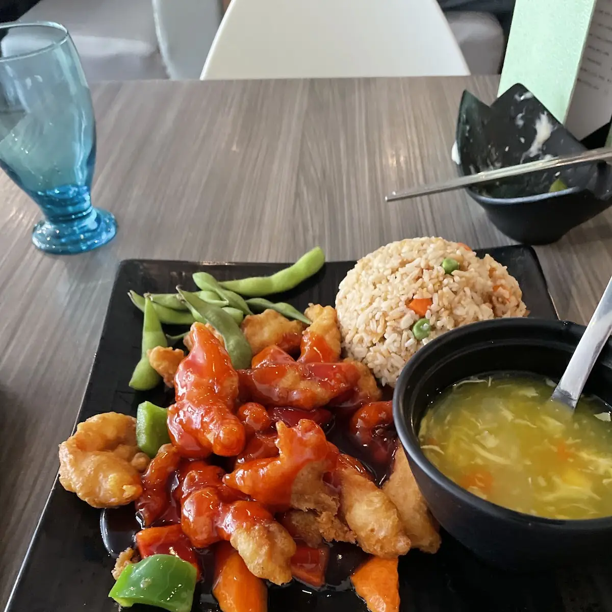 Sweet and Sour Chicken Lunch Combo