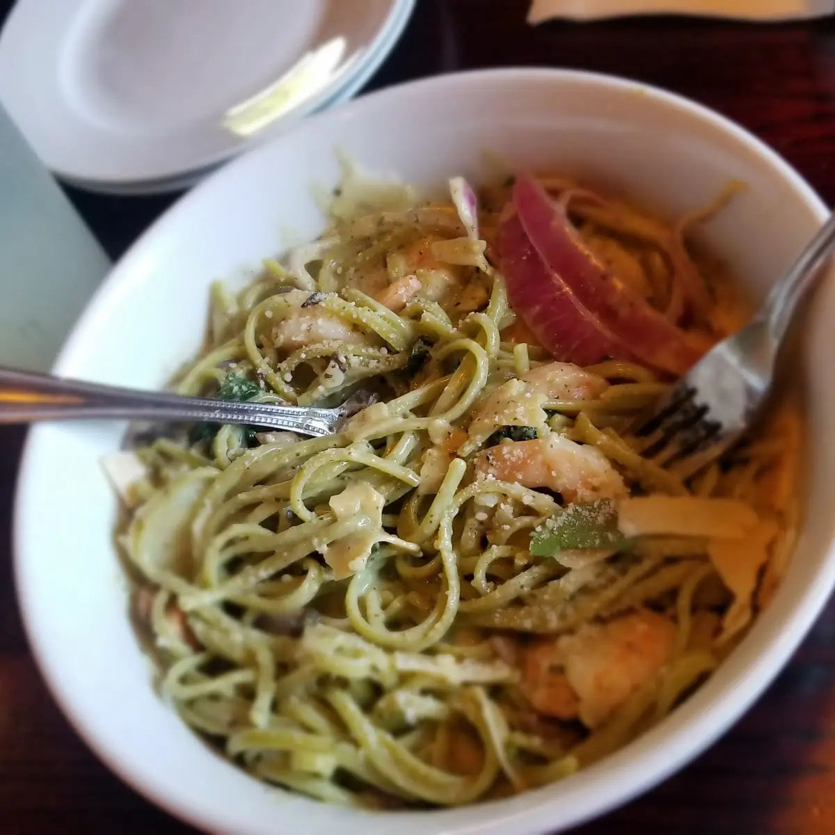 Shrimp Fettuccine Alfredo