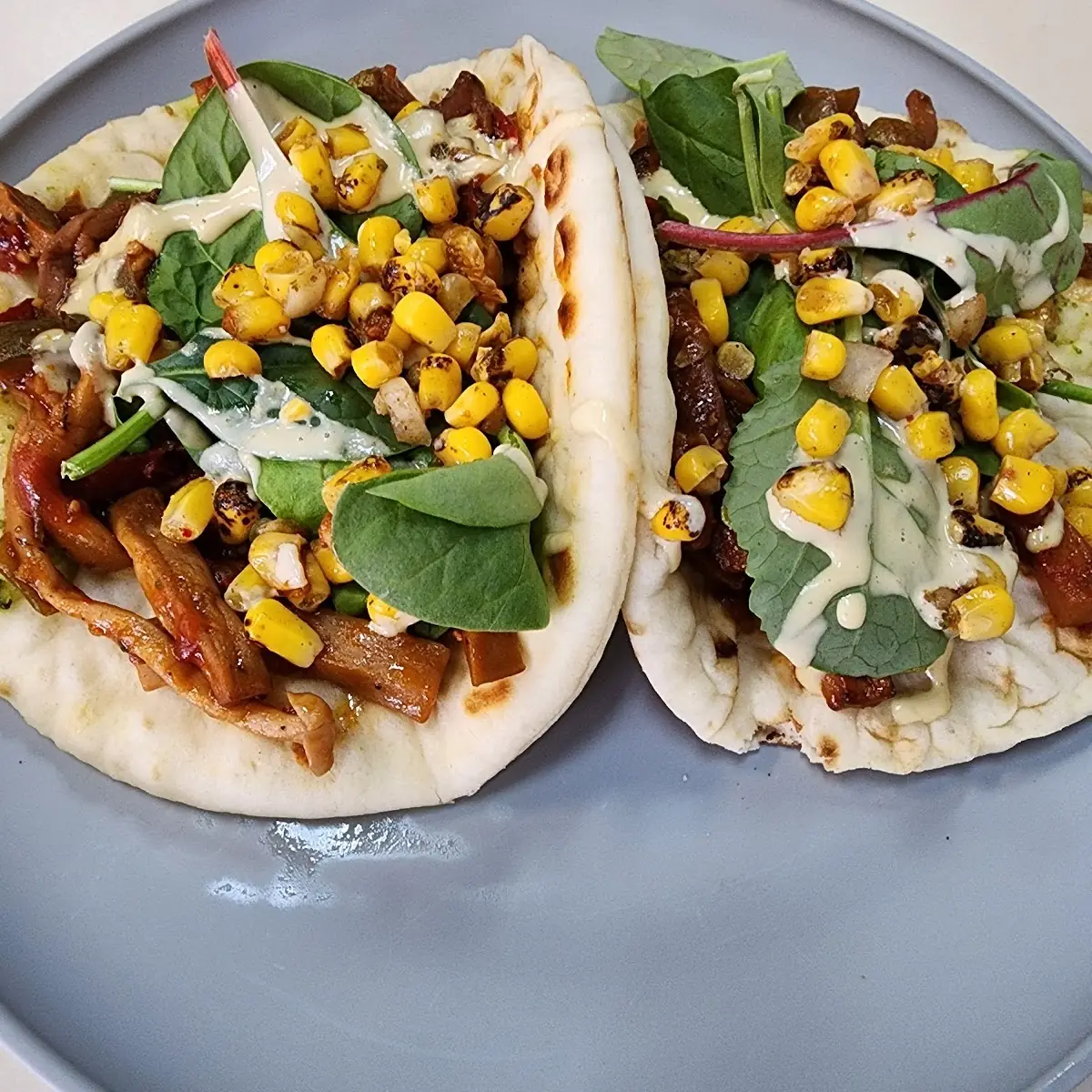 Pita BBQ Tacos