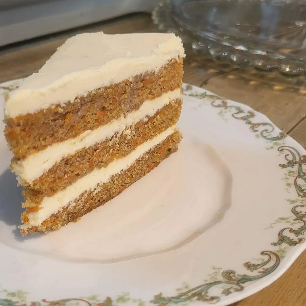 Carrot Cake with Maple Cream Chees Icing