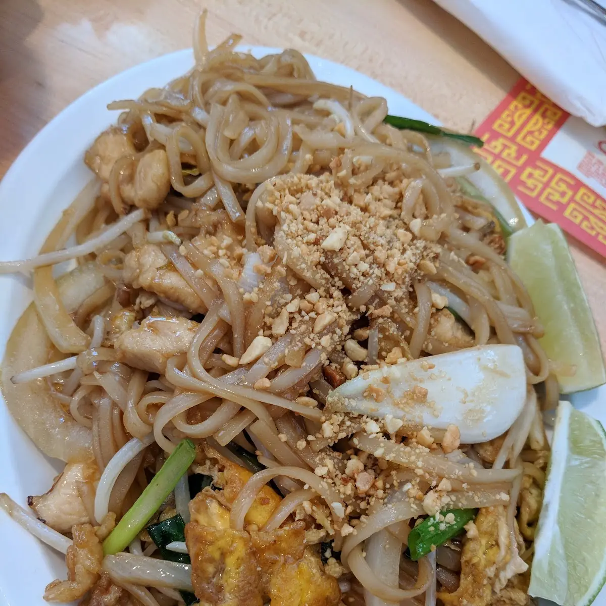 Chicken Pad Thai Noodles