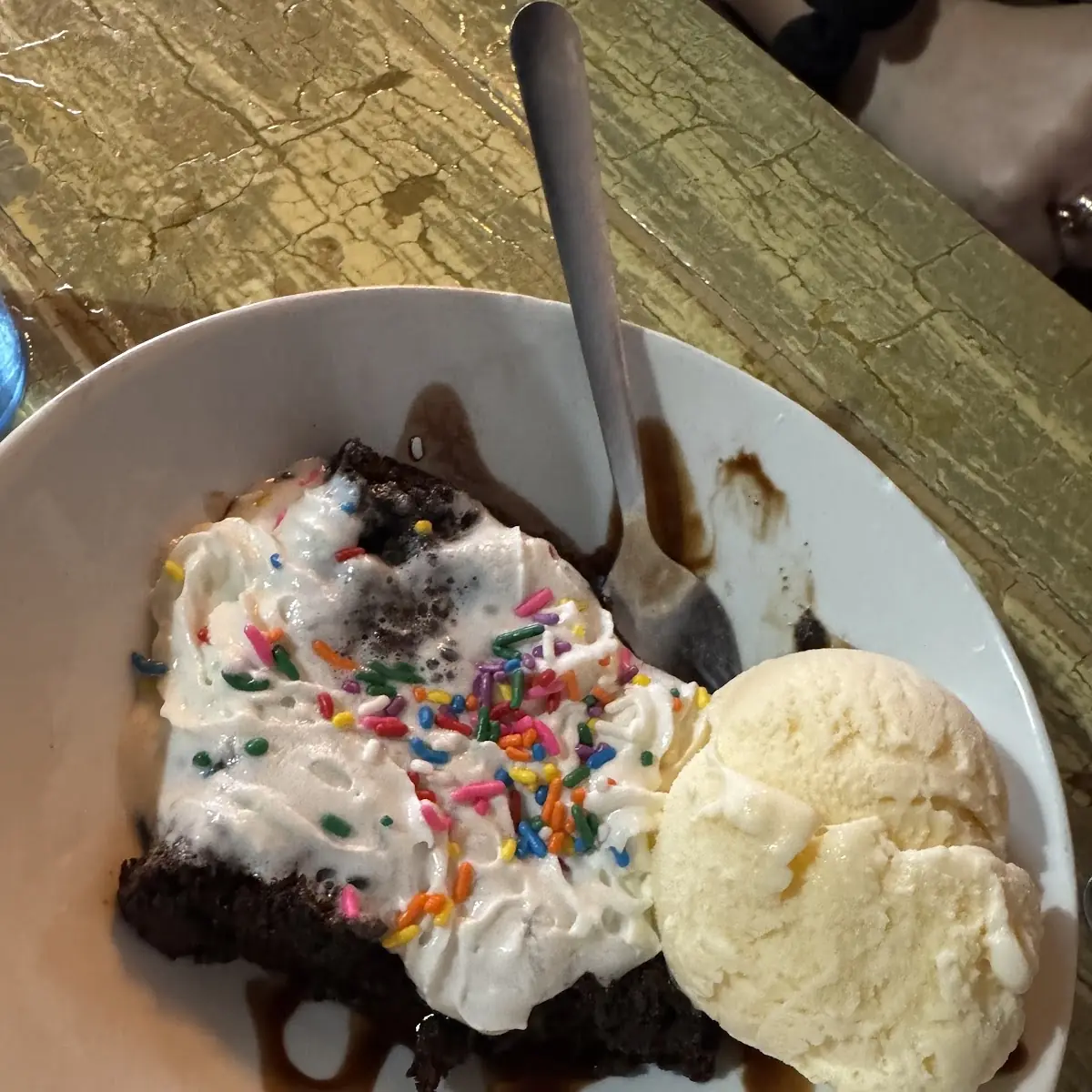 Brownie Sundae
