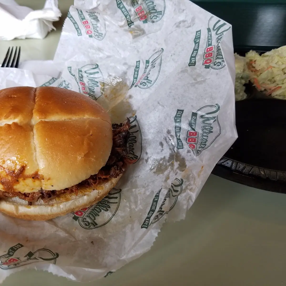 2 Piece BBQ Chicken Platter