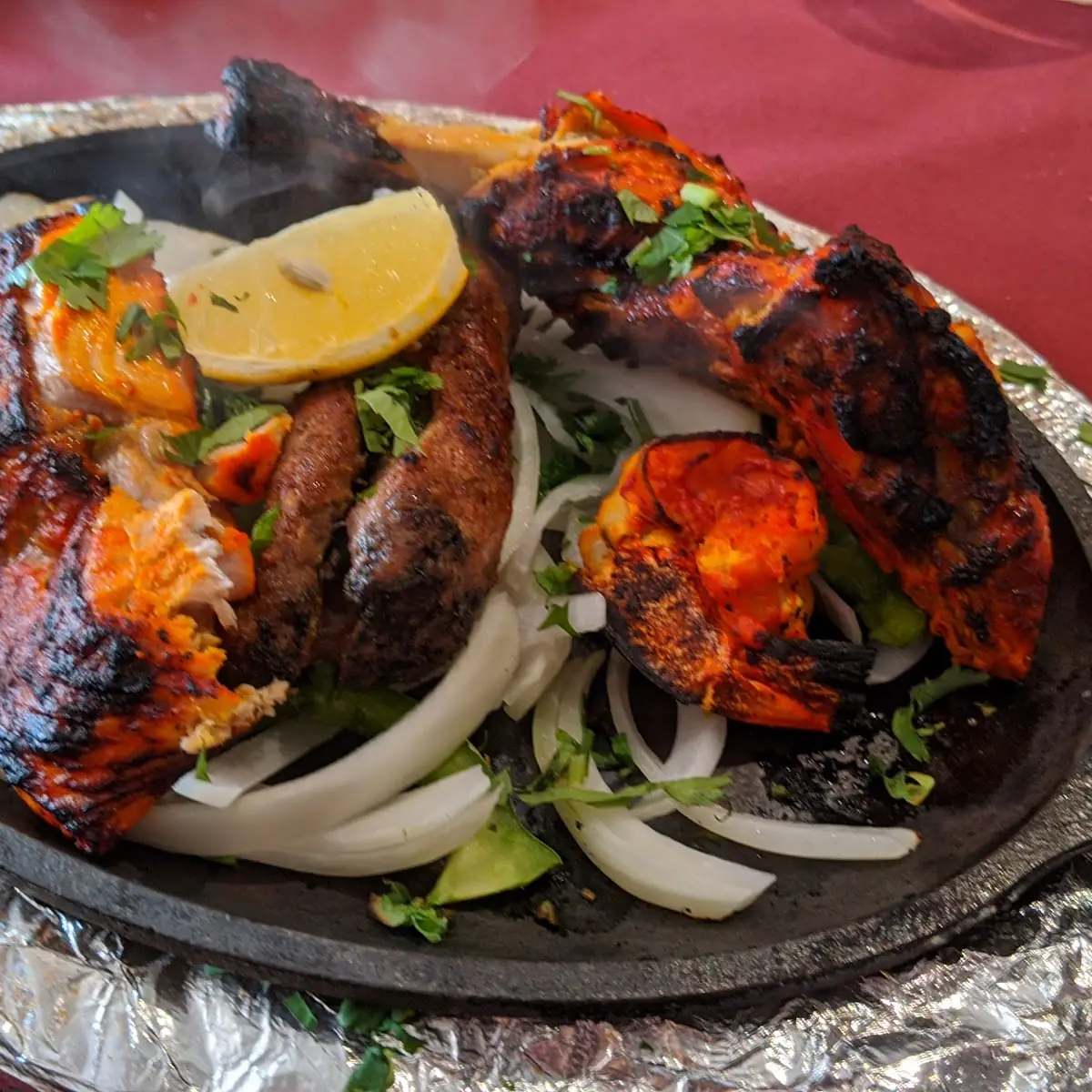 Tandoori Mixed Grill Platter