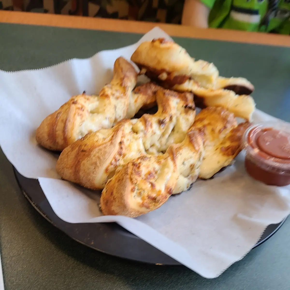 Garlic Parmesan Twists