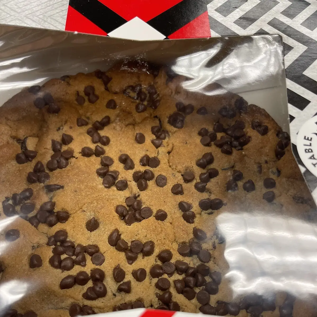 Large Chocolate Chip Cookie